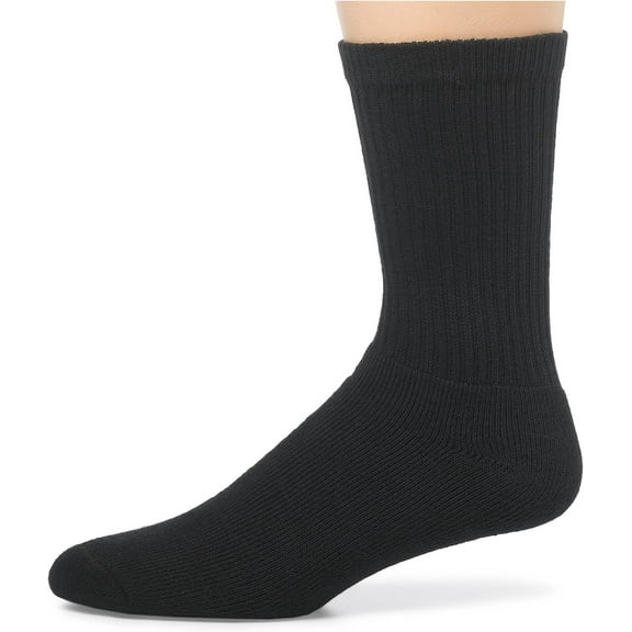 Men's 6-12 6-Pack Cushion Crew Socks