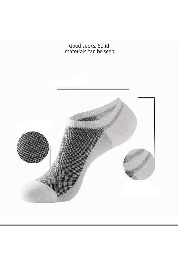 Men's 6/5 Pair Full Cushion Work Gear Short Boot Crew Socks Grey XL