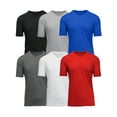 Men's 6-Pack V-Neck Modern Fit Tees, Comfortable and Stylish (S-3XL ...