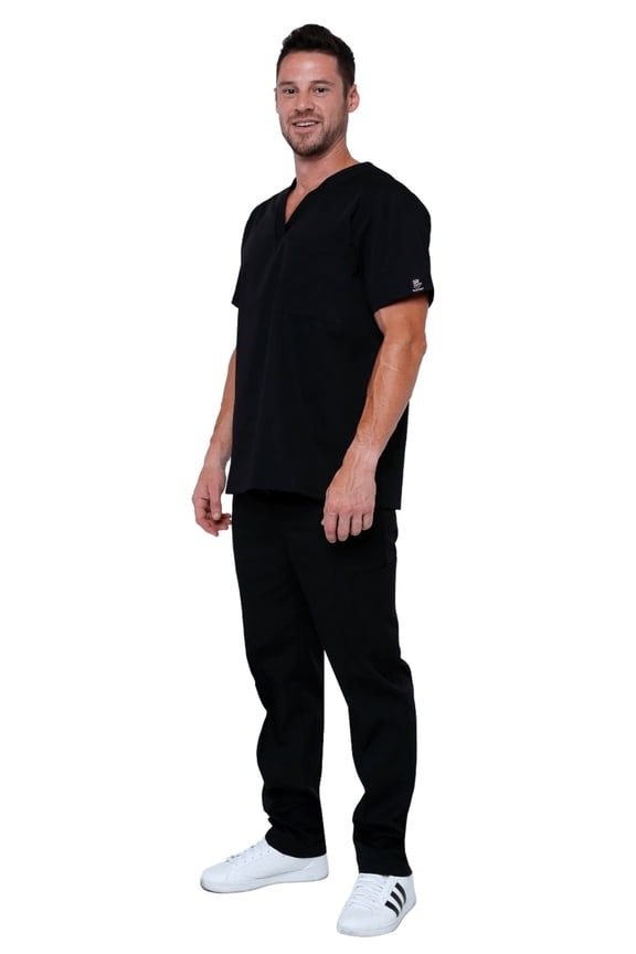 Men's 6 Pocket Soft Stretch Uniform Scrubs - Style ST101