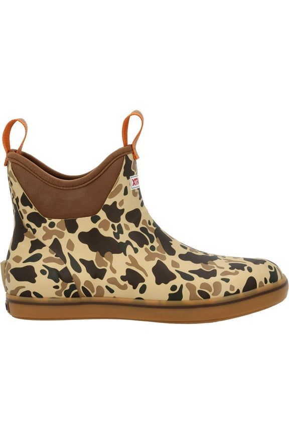 Men's Duck Camo Ankle Deck Boot