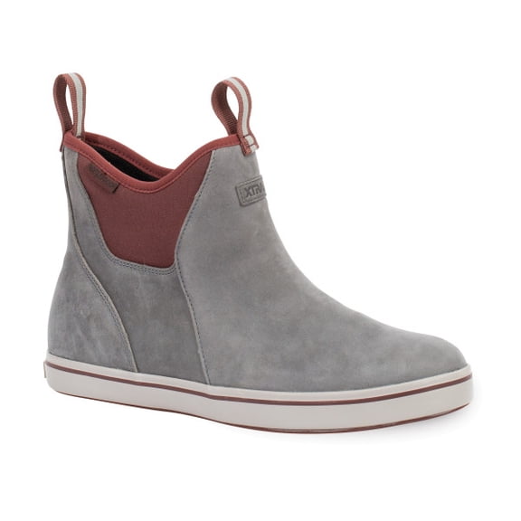 Men's 6 in Leather Ankle Deck Boot Size 7.5(M)