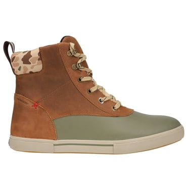 Men's 6 in Leather Lace Ankle Deck Boot