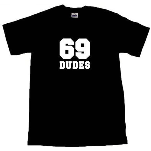 Men's 69 Dudes Bill And Ted Black T-shirts Black S