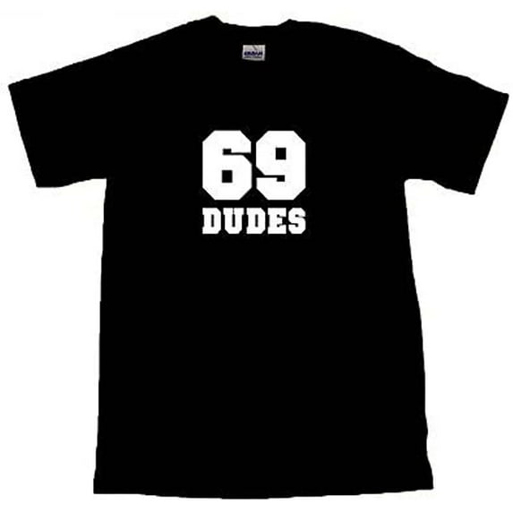 Men's 69 Dudes Bill And Ted Black T-shirts Black XXL
