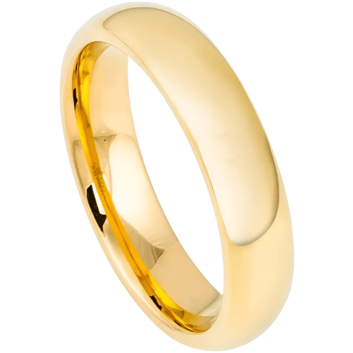 Men's 6mm Gold Polished Classic Wedding Band Ring for Men and Women Men's 6mm Gold Polished Classic Weddin
g Band Ring for Men and Women