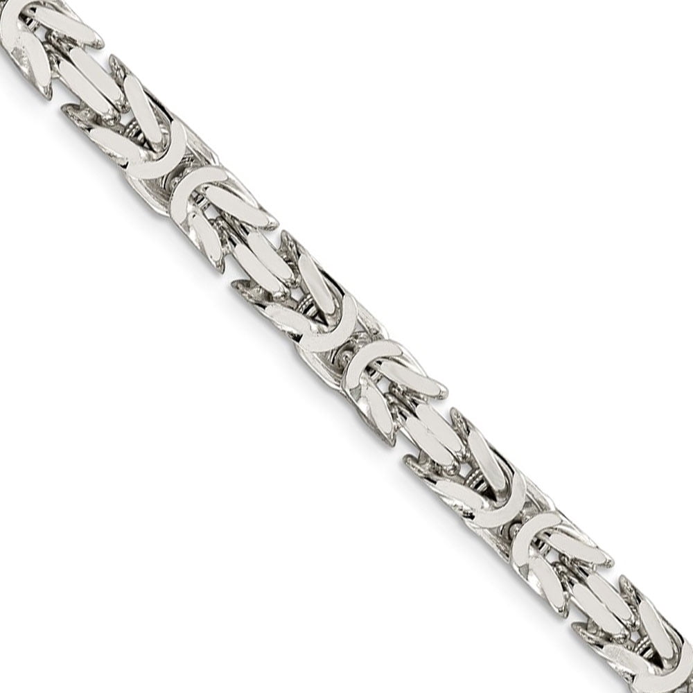 Byzantine silver chain necklace sale