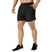 GALAXY BY HARVIC Men's 7" Performance Active Workout Training Shorts With Mesh Lining