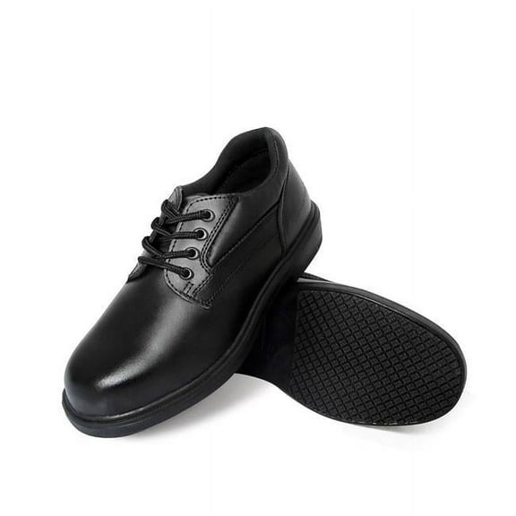 - Men's 7100 Comfort Oxford Work Shoes Black