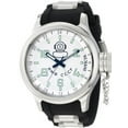 thumbnail image 1 of Men's 7239 Signature GMT White Dial Black Polyurethane Watch, 1 of 4