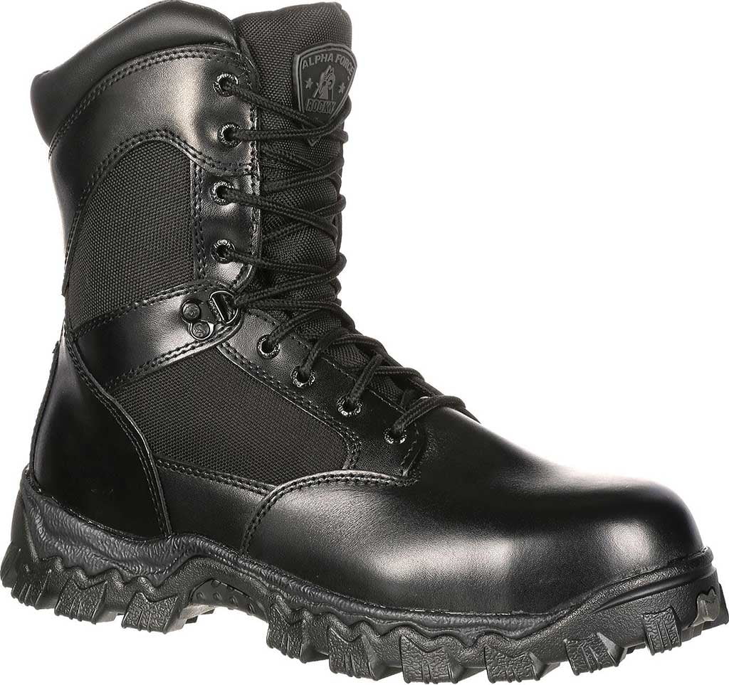 Rocky alphaforce zipper shop waterproof duty boot