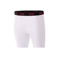thumbnail image 1 of Men's 8" Compression Short - WHITE - M, 1 of 3