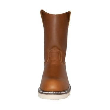 Men's 8" Side Zipper Composite Toe Pull On Wellington Boot