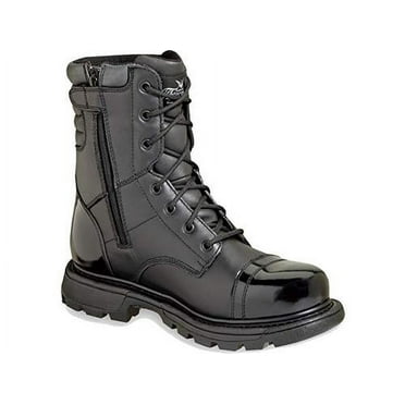 Men's 8" Thorogood Side Zipper Work Boots 834-6888, Black