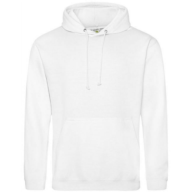 Men s 80 20 Midweight College Hooded Sweatshirt ARCTIC WHITE