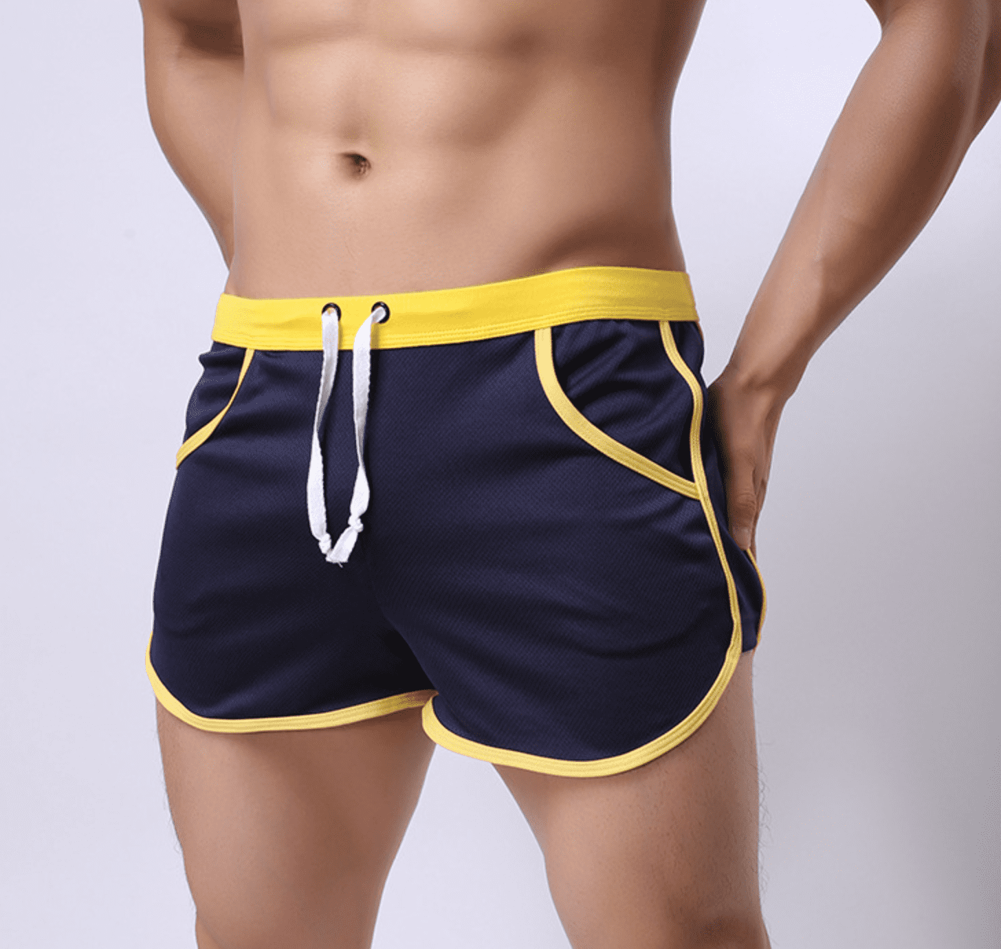 øst Derivation ukuelige Men's 80s Retro Gym Fitness Shorts for Running, Workout, Bodybuilding &  Casual Style - Walmart.com