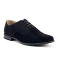 thumbnail image 1 of Men's 86214 Classic Black Suede Formal Oxfords Dress Shoes, Black Suede, 13, 1 of 4