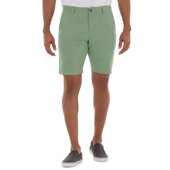 Men's 9" Hybrid Performance Green Walking Short (36)