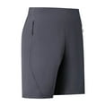 thumbnail image 1 of Men's 9 Inch Athletic Basketball Shorts Loose Fit Below Knee Gym Workout Drawstring Elastic Waist with Pockets Summer Training Shorts, 1 of 5