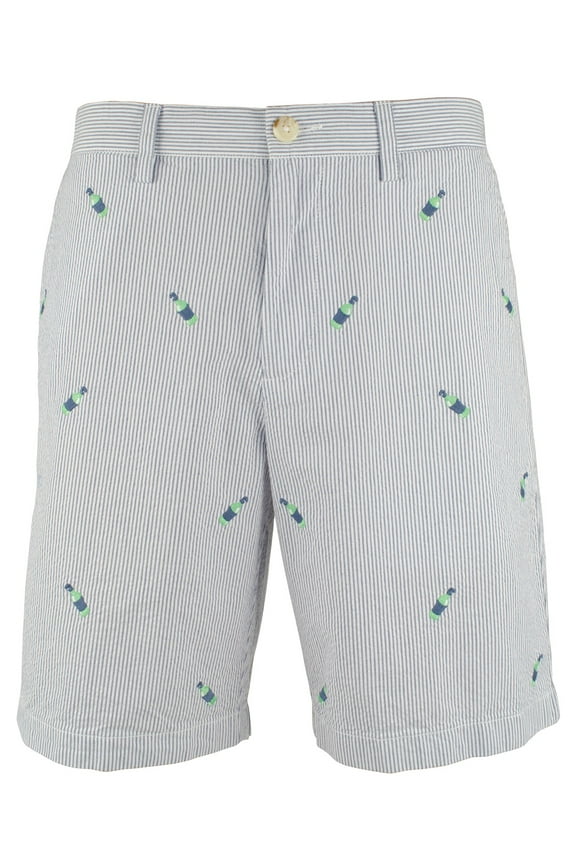 Men's 9-InchShorts With Embroidered Bottles Shorts 32