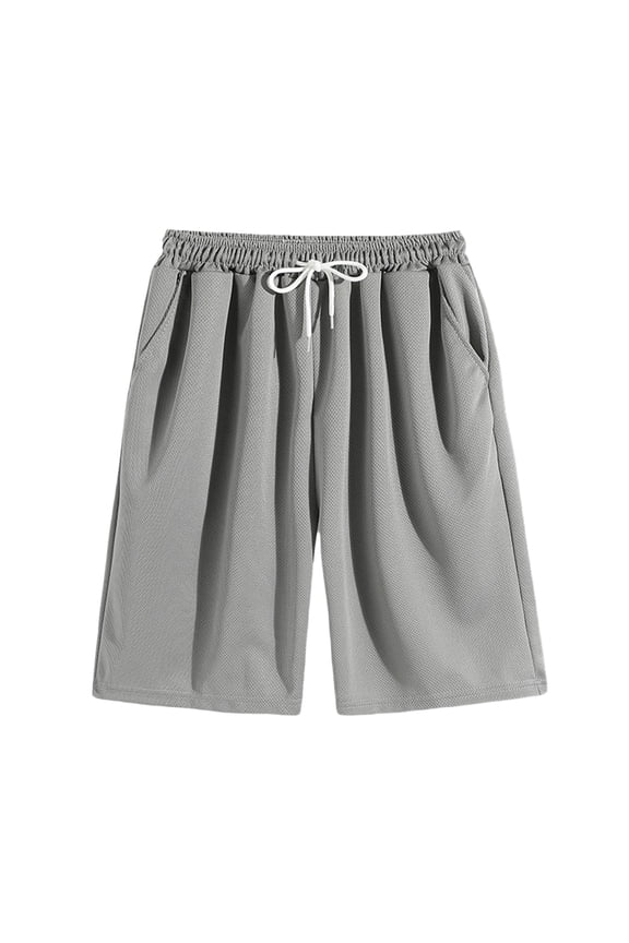Men's 9" Inseam Athletic Basketball Shorts Breathable Textured Mesh Short Pants, Summer Quick Dry Performance Activewear Workout Shorts with Pockets for Training