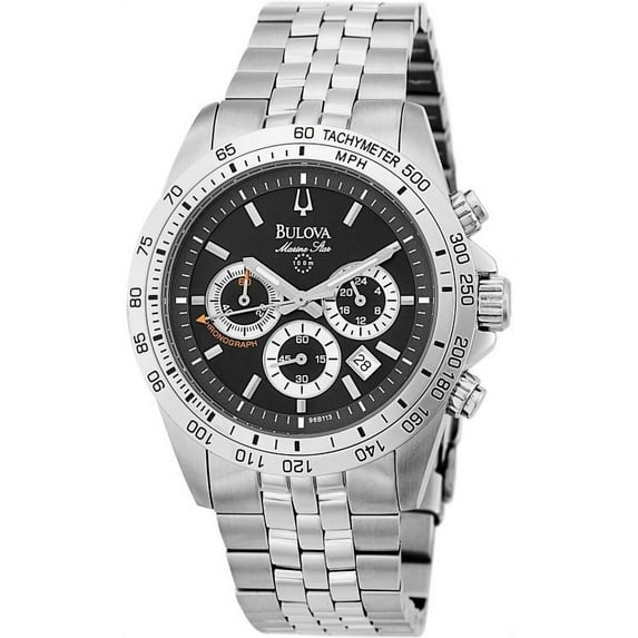 Men's 96B113 Marine Star Chronograph Stainless Steel Bracelet Watch