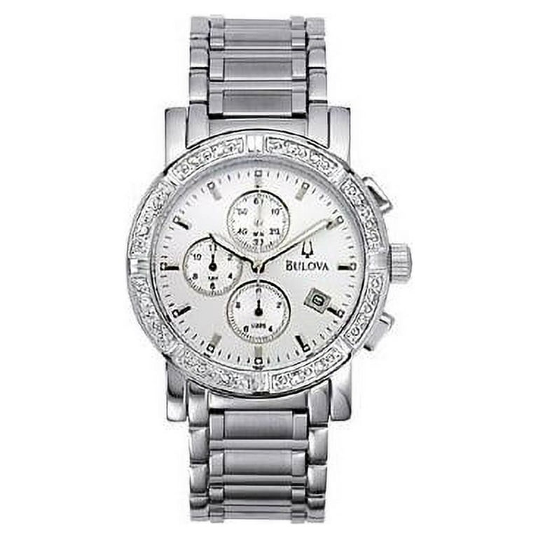 Men s 96E03 Diamond Accented Watch