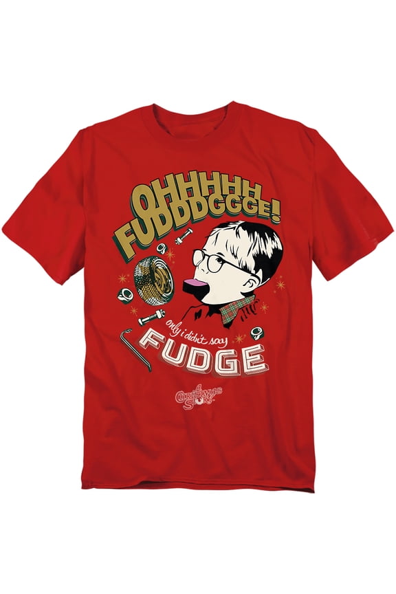 A Christmas Story T-Shirt Fudge Unisex Graphic Tee For Men & Women