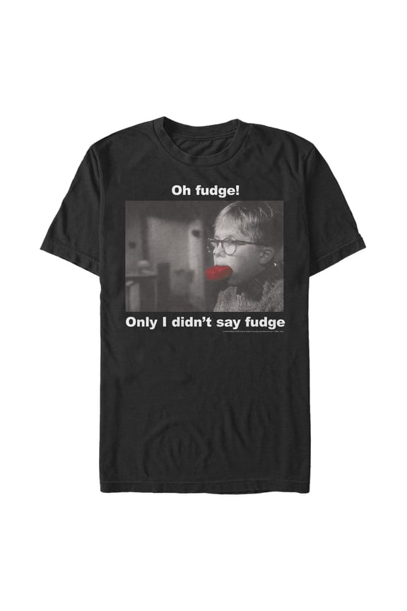 Men's A Christmas Story Only I Didn't Say Fudge Graphic T-Shirt