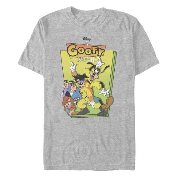 Men's A Goofy Movie Distressed Movie Poster Graphic T-Shirt