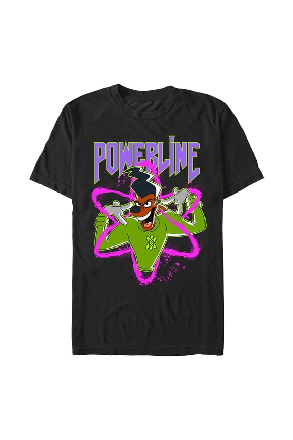 Men's A Goofy Movie Powerline Classic Pose Graphic T-Shirt
