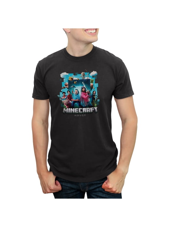Men's A Minecraft Movie Classic Gang Graphic T-Shirt