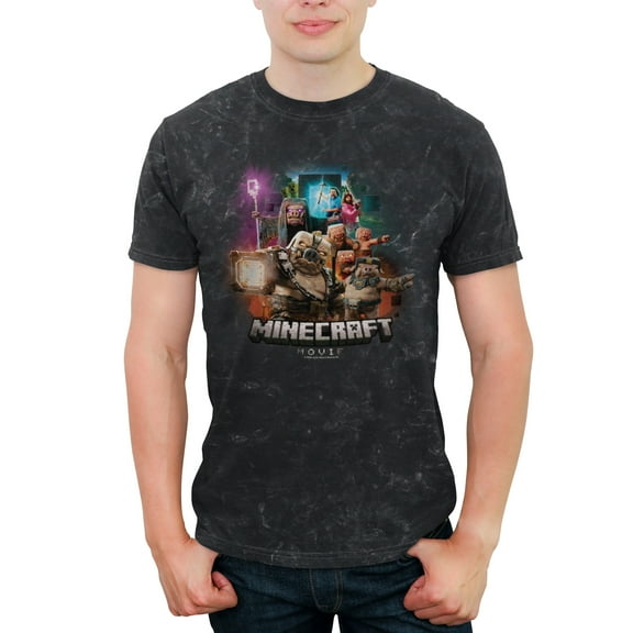 Men's A Minecraft Movie Piglins Army  Graphic T-Shirt