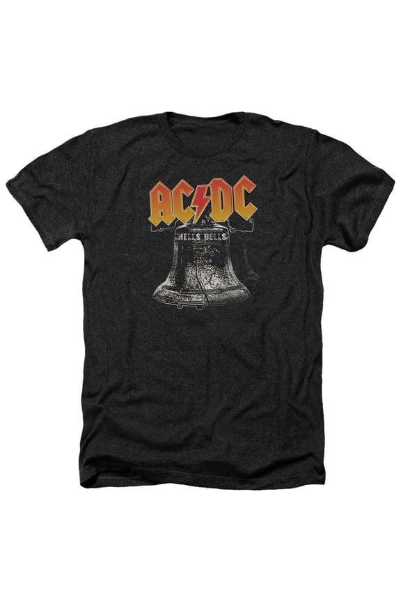 Men's AC/DC Hell's Bells T-shirt X-Large Black