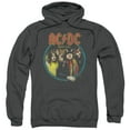 thumbnail image 1 of Men's AC/DC Highway To Hell Hooded Sweatshirt XXX-Large Grey, 1 of 2