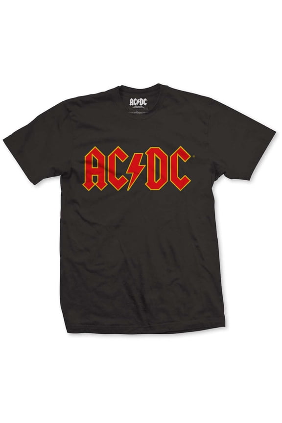 Men's AC/DC Logo T-shirt X-Large Black