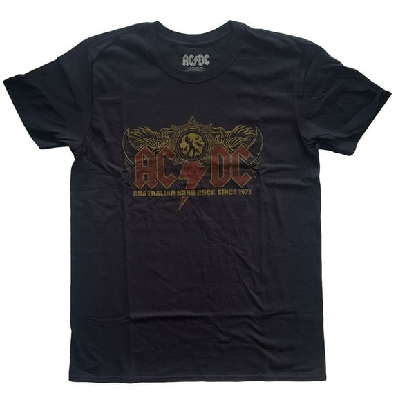 Men's AC/DC Oz Rock Slim Fit T-shirt XX-Large Black