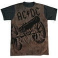 thumbnail image 1 of Men's AC/DC We Salute You Sublimation T-shirt Small White, 1 of 4