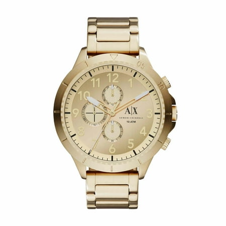 Men's AX1752 Gold Stainless-Steel Quartz Watch