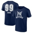 thumbnail image 1 of Men's Aaron Judge Navy New York Yankees Fastball Player Name & Number T-Shirt, 1 of 3