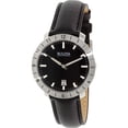 thumbnail image 1 of Men's Accutron II 96B205 Black Leather Quartz Dress Watch, 1 of 2