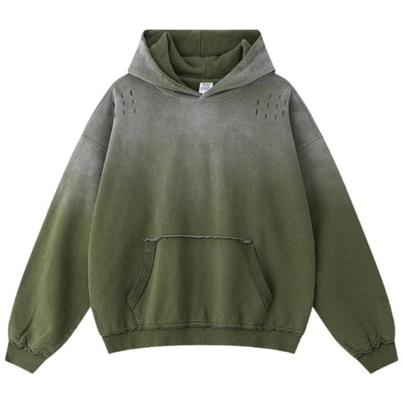 Men's Acid Wash Hoodie Womens Soft Cotton Pullover Y2k Vintage Hoodies Sweatshirts Tops