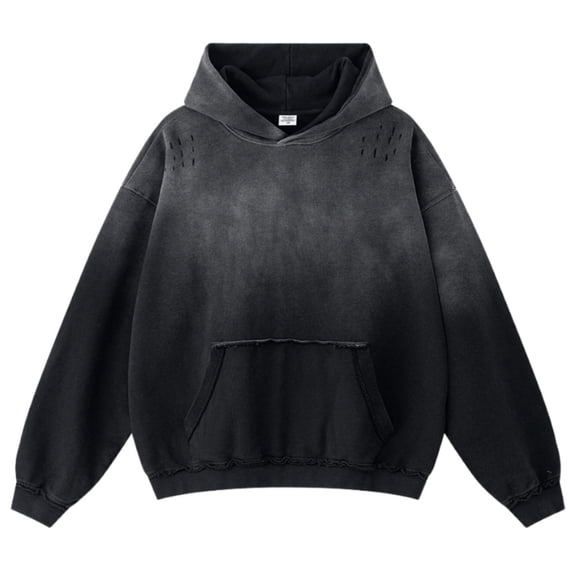 Men's Acid Wash Hoodie Womens Soft Cotton Pullover Y2k Vintage Hoodies Sweatshirts Tops