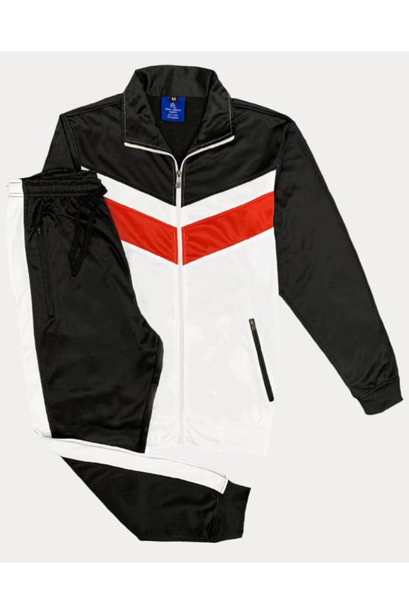 Men's Active Daily wear Tracksuit Jogger Track Jacket  Track Pants Jogging Suit