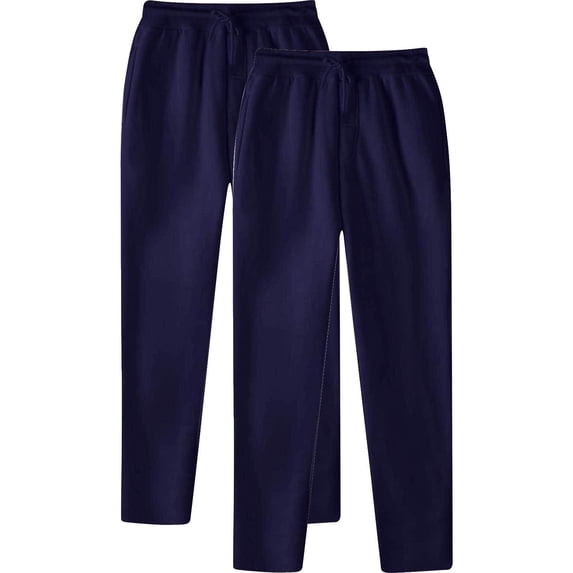 Men's Active Pants Comfortable Hop Style Casual Track Workout Trousers with Pocket Two Piece Set 2PCS