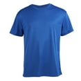 thumbnail image 1 of Men’s Active Quick Dry Crew Neck T Shirts | Athletic Running Gym Workout Short Sleeve Tee Tops Size 3XL Blue, 1 of 5