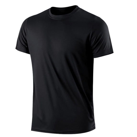 Men’s Active Quick Dry Crew Neck T Shirts | Athletic Running Gym Workout Short Sleeve Tee Tops