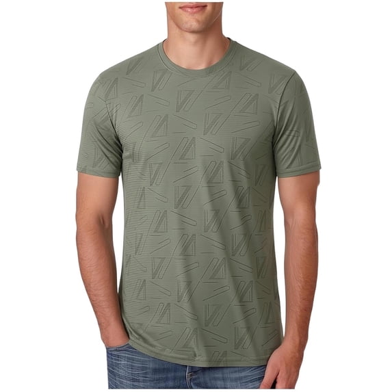 Men’s Active Quick Dry Crew Neck T Shirts | Athletic Running Gym Workout Short Sleeve Tee Tops