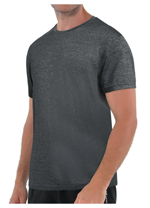 Roadbox Men's Workout Shirts Short Sleeve, Quick Dry Athletic