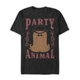 thumbnail image 1 of Men's Addams Family Cousin Itt Party Animal  Graphic Tee Black 4X Large, 1 of 4
